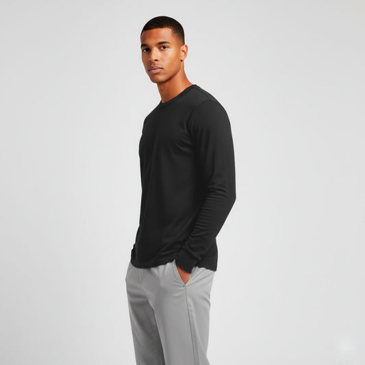 PLAYERA MANGA 𝗟𝗔𝗥𝗚𝗔 𝗡𝗘𝗚𝗥𝗔