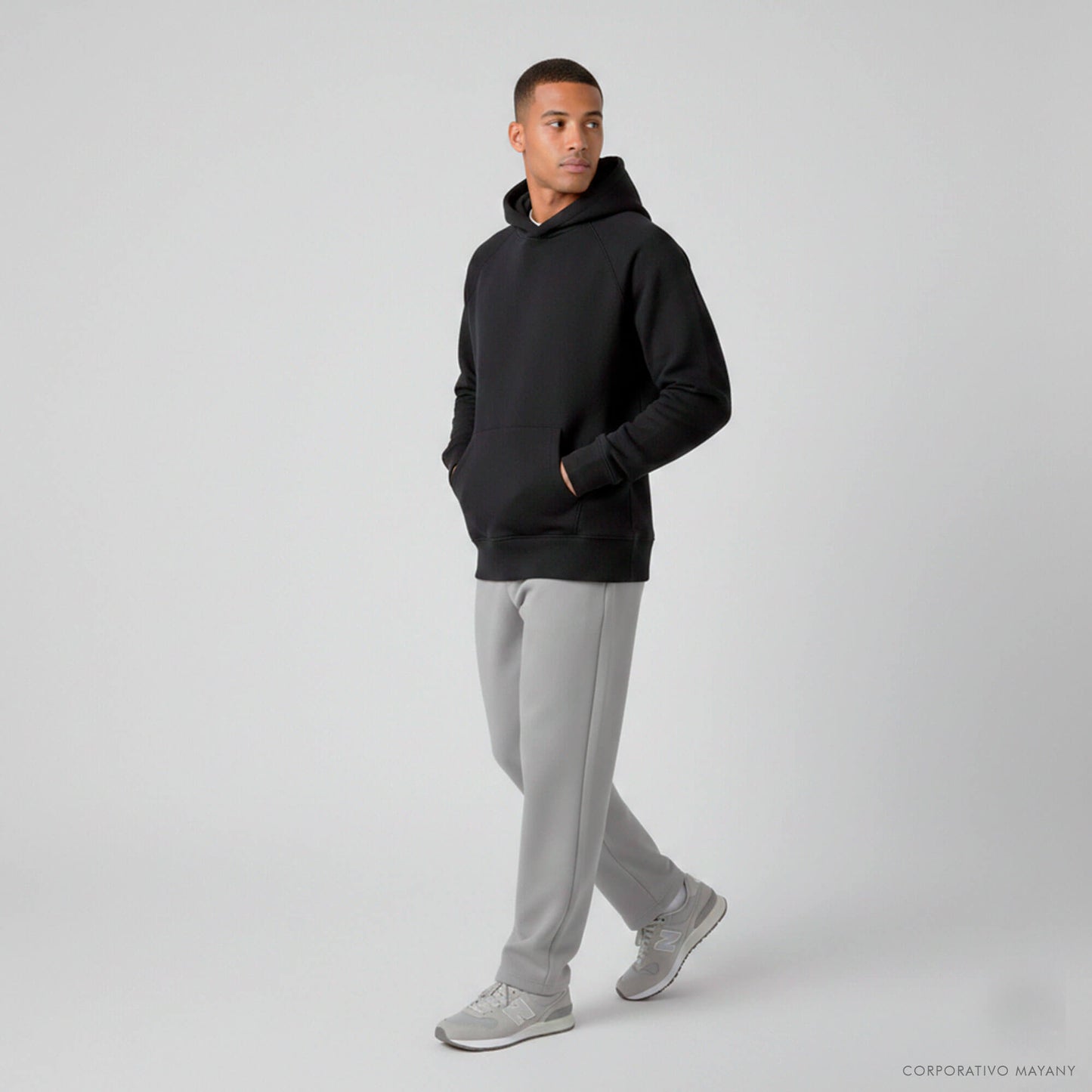 HOODIE OVERSIZE 𝗡𝗘𝗚𝗥𝗔