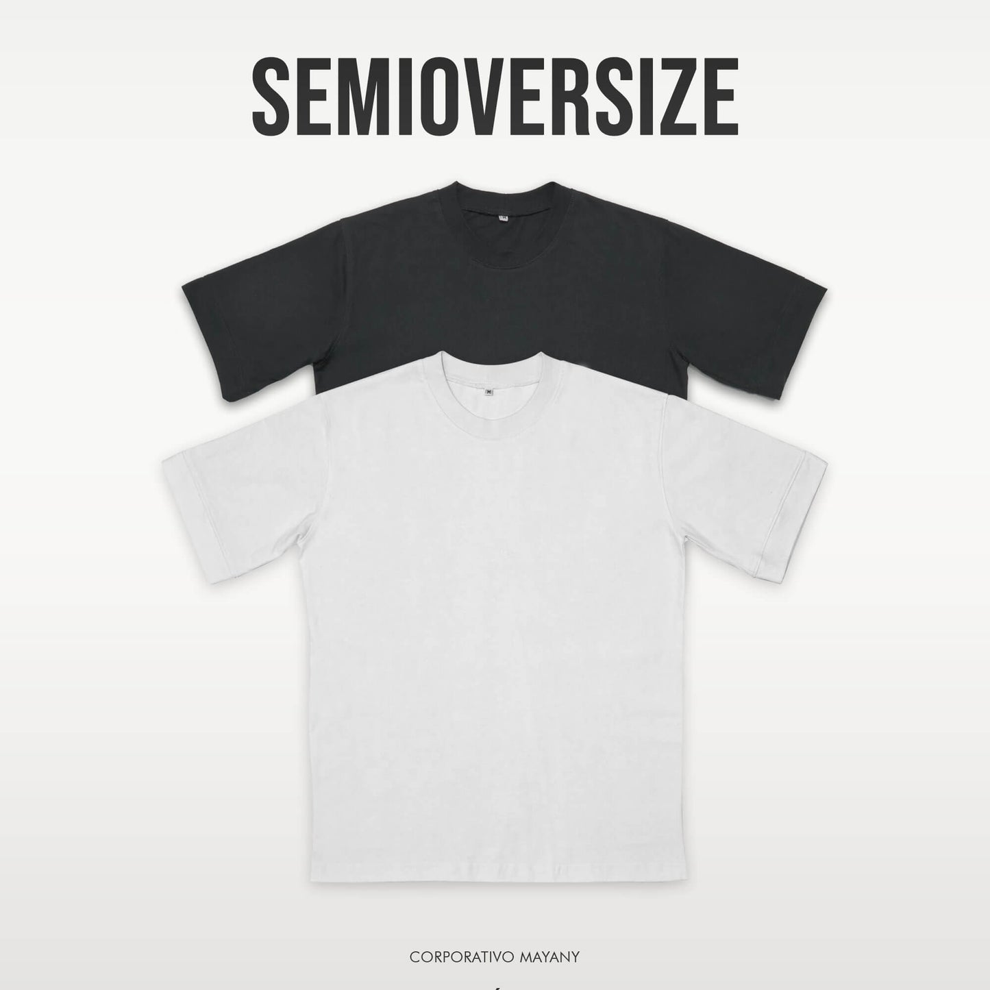 2PACK B&N + 𝗘𝗡𝗩𝗜́𝗢 𝗚𝗥𝗔𝗧𝗜𝗦 PLAYERAS SEMIOVERSIZE