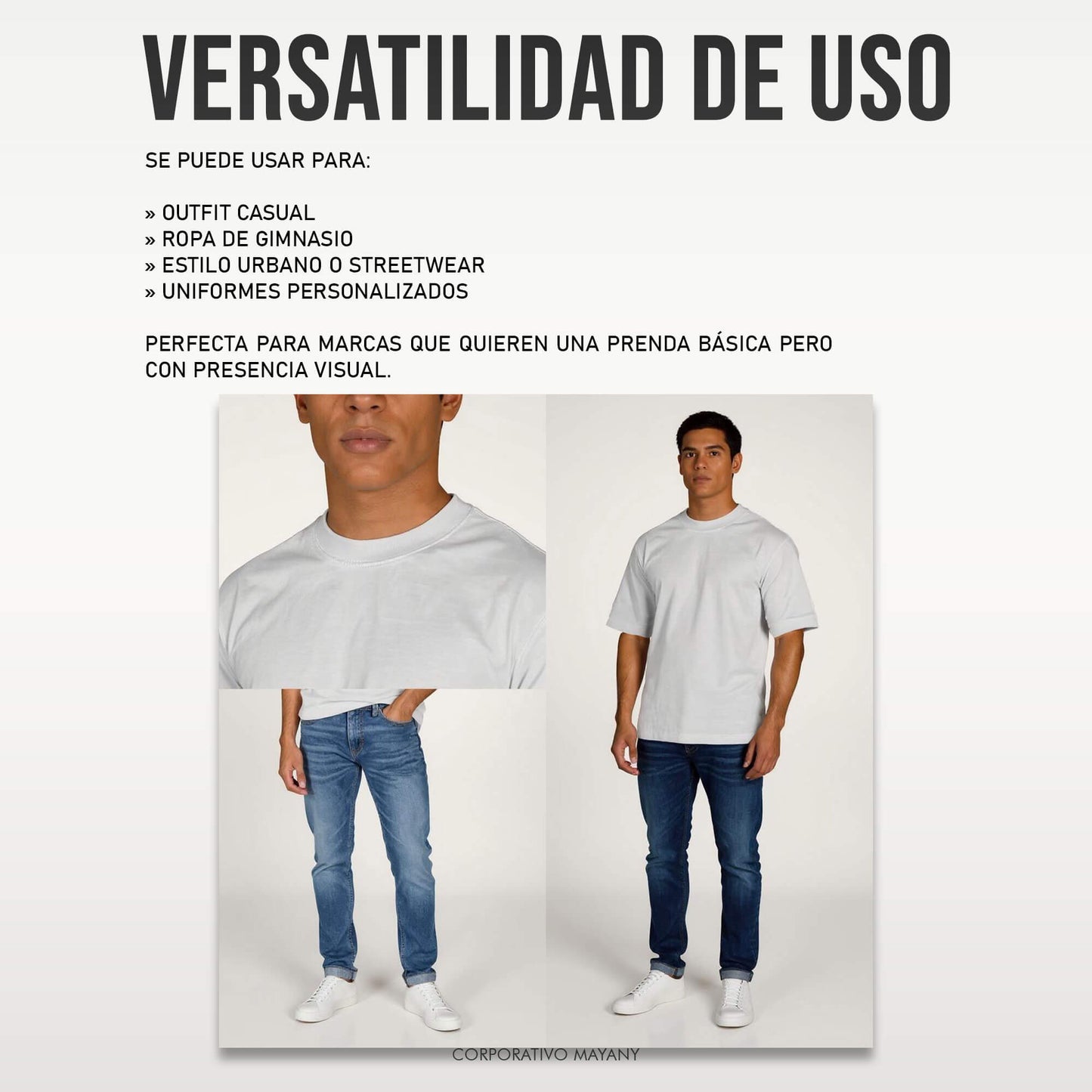 2PACK B&N + 𝗘𝗡𝗩𝗜́𝗢 𝗚𝗥𝗔𝗧𝗜𝗦 PLAYERAS SEMIOVERSIZE