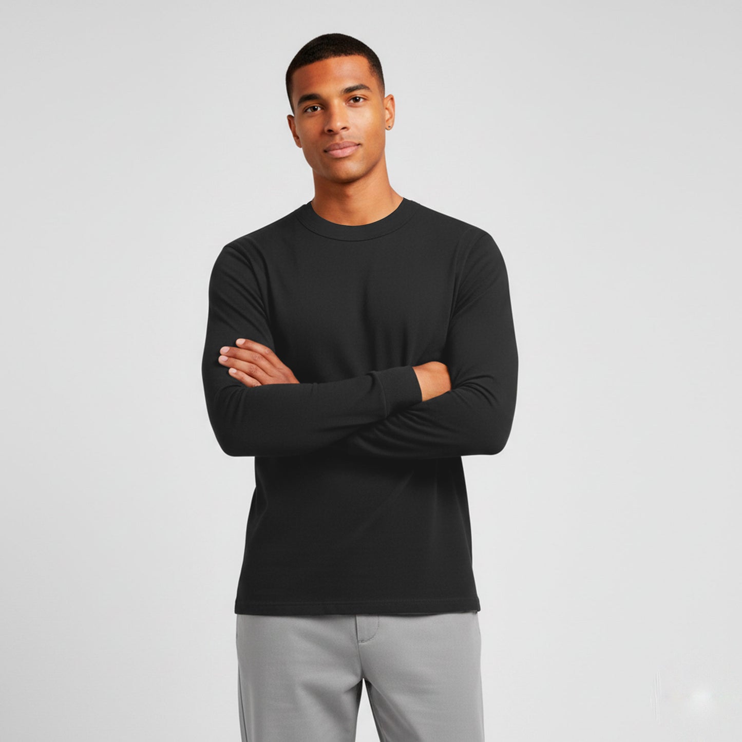 PLAYERA MANGA LARGA 𝐍𝐄𝐆𝐑𝐀