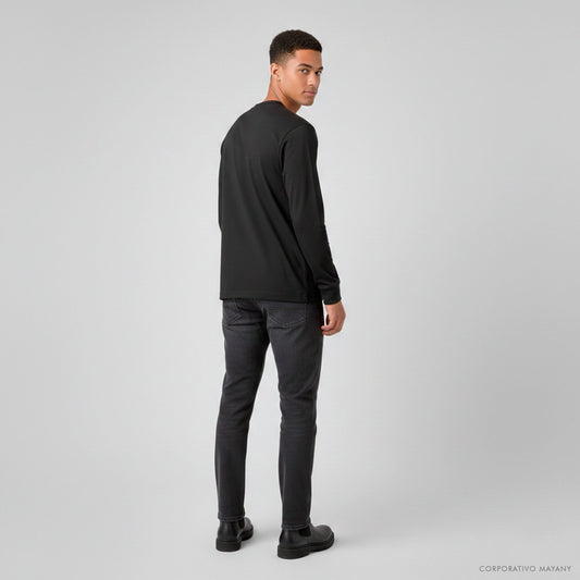 PLAYERA MANGA 𝗟𝗔𝗥𝗚𝗔 𝗡𝗘𝗚𝗥𝗔 2 PACK + 𝗘𝗡𝗩Í𝗢 𝗚𝗥𝗔𝗧𝗜𝗦