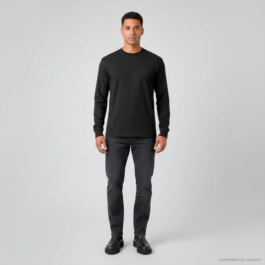 PLAYERA MANGA 𝗟𝗔𝗥𝗚𝗔 𝗡𝗘𝗚𝗥𝗔