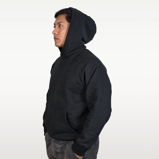 HOODIE OVERSIZE 𝗡𝗘𝗚𝗥𝗔 ENVÍO TODO MX +𝟵𝟵